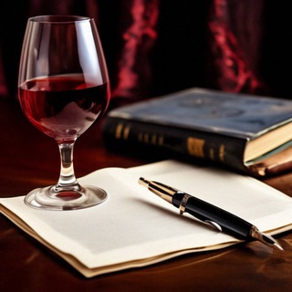   🪶Перо, вино и абзац🍷