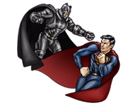 Batman v Superman ::vk:tgstickers