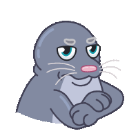 Silly Seal @TrendingStickers 