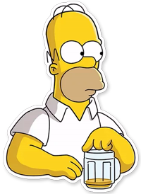 Homer Simpson StickersHQ